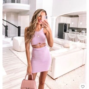 SECOND CHANCES LAVENDER DRESS
